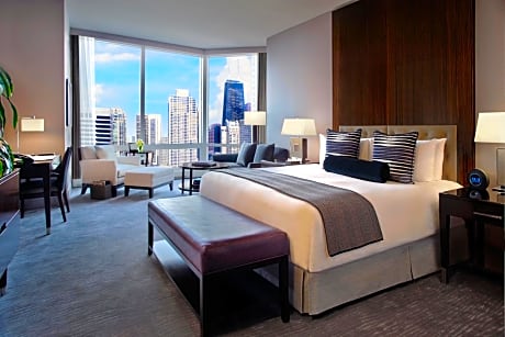 Deluxe King Suite with City View