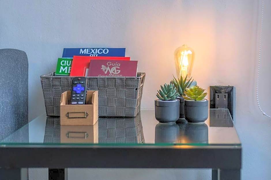 L102 New studio apt 1Bdrm 1bath AC Rooftop