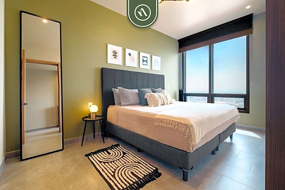 Amazing 1 BR Condo in Reforma - Pool - Gym - King