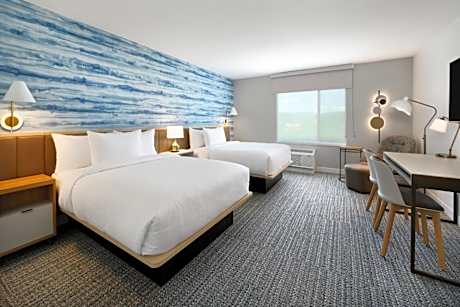 Studio Queen Suite with Two Queen Beds