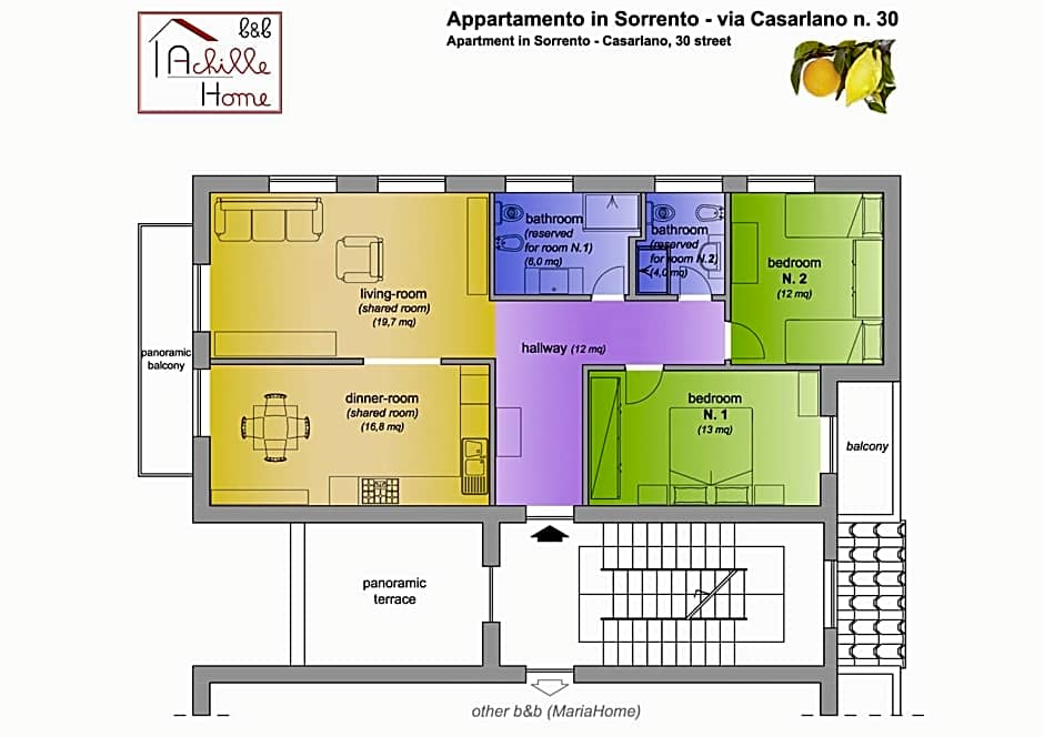 ACHILLE HOME B&B SORRENTO