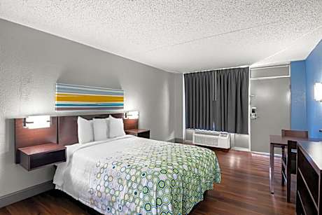 Studio Room with Two Double Beds Smoking