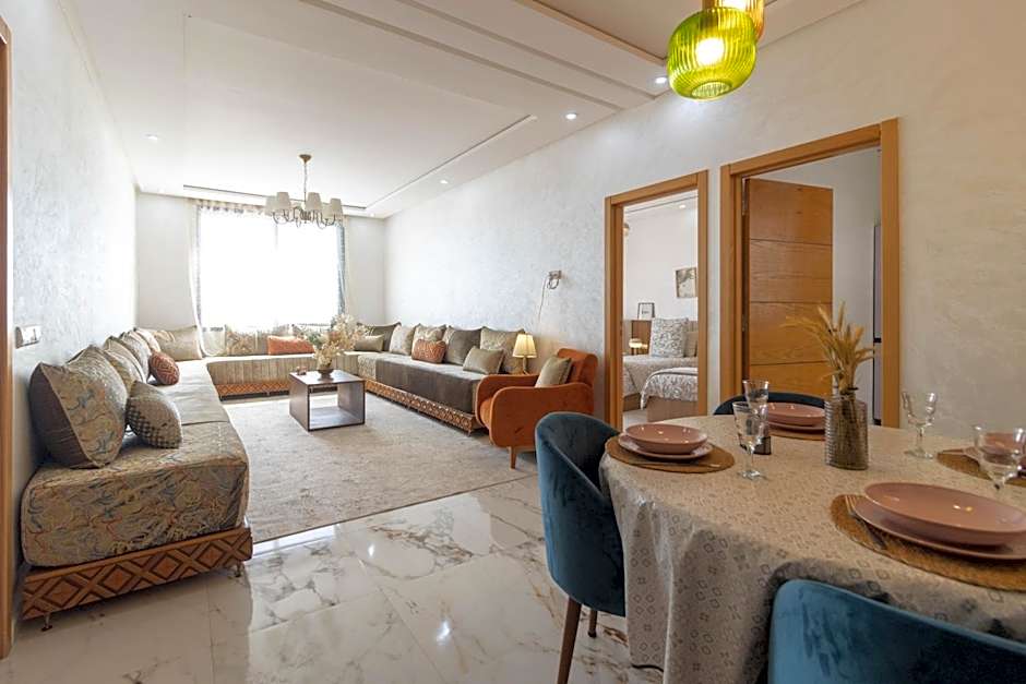 Fun and Sun - Appartement de luxe - Dahomey Beach - Bouznika