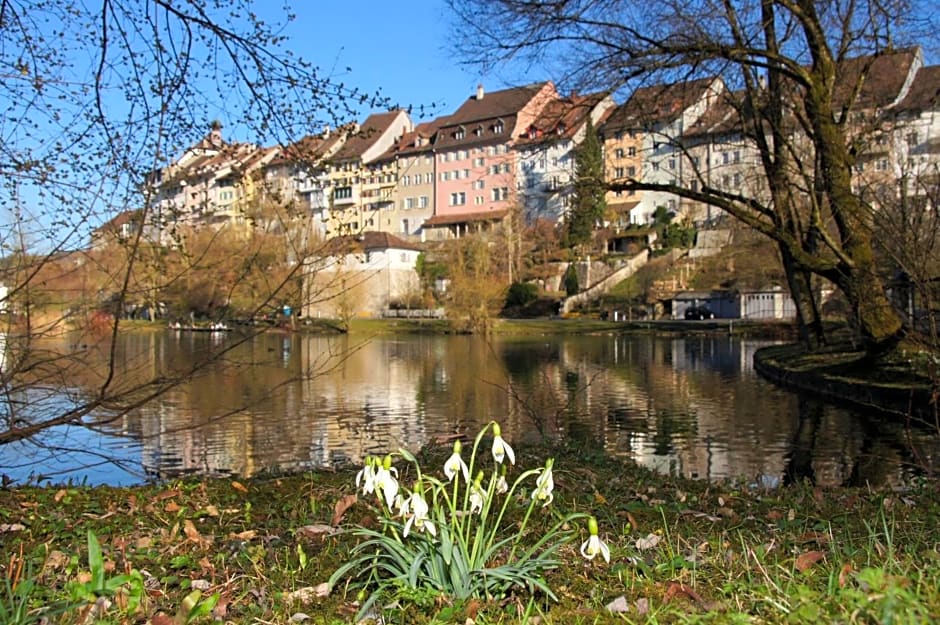 Bett am Weiher