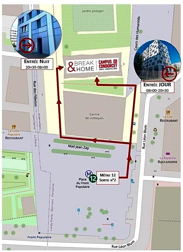 Break & Home Campus Condorcet - La Maison des chercheurs Appart'Hôtel