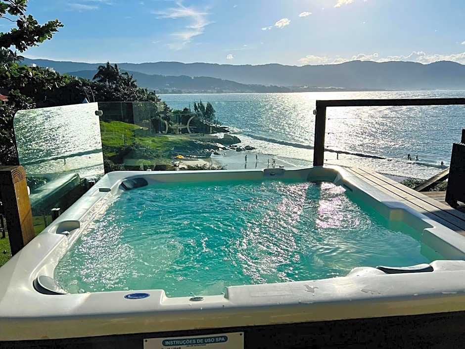 Spa Jacuzzi, Lareira, Beira mar, 4 Suítes