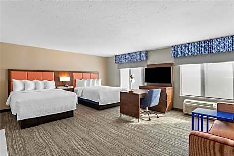 2 Queen Beds Studio Suite Nonsmoking