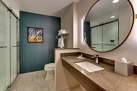 Larger Queen Suite with Two Queen Beds and Sofa Bed