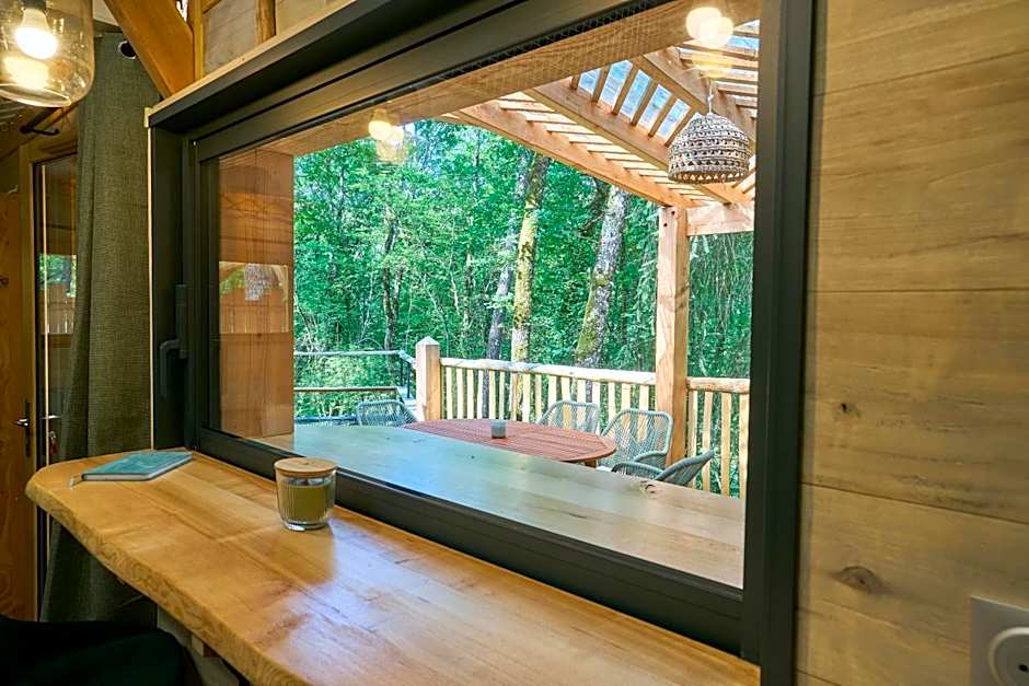 Nid'en'Ô cabanes et spa Lot et Dordogne