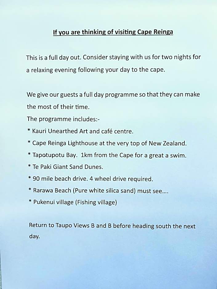 Taipa Views Bed & Breakfast