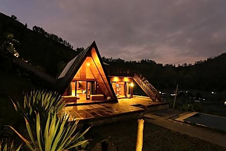 Batur Cliff Panorama