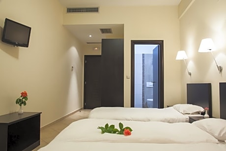 Deluxe Triple Room with Balcony and Meteora View