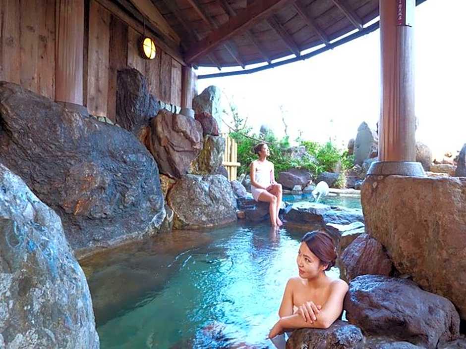 Awara Onsen hot spring Koubou Gurabaatei