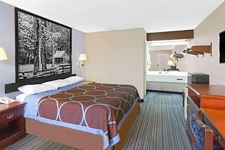 1 King Bed Mobility Accessible Room Non-Smoking