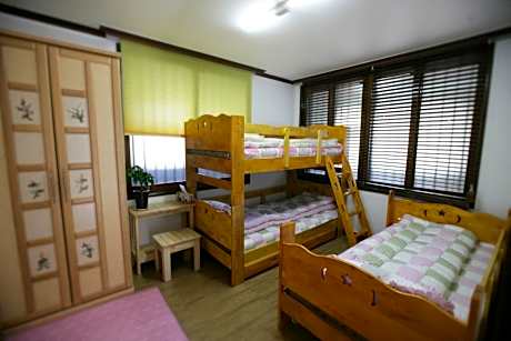 Bed in 4-Bed Male Dormitory Room