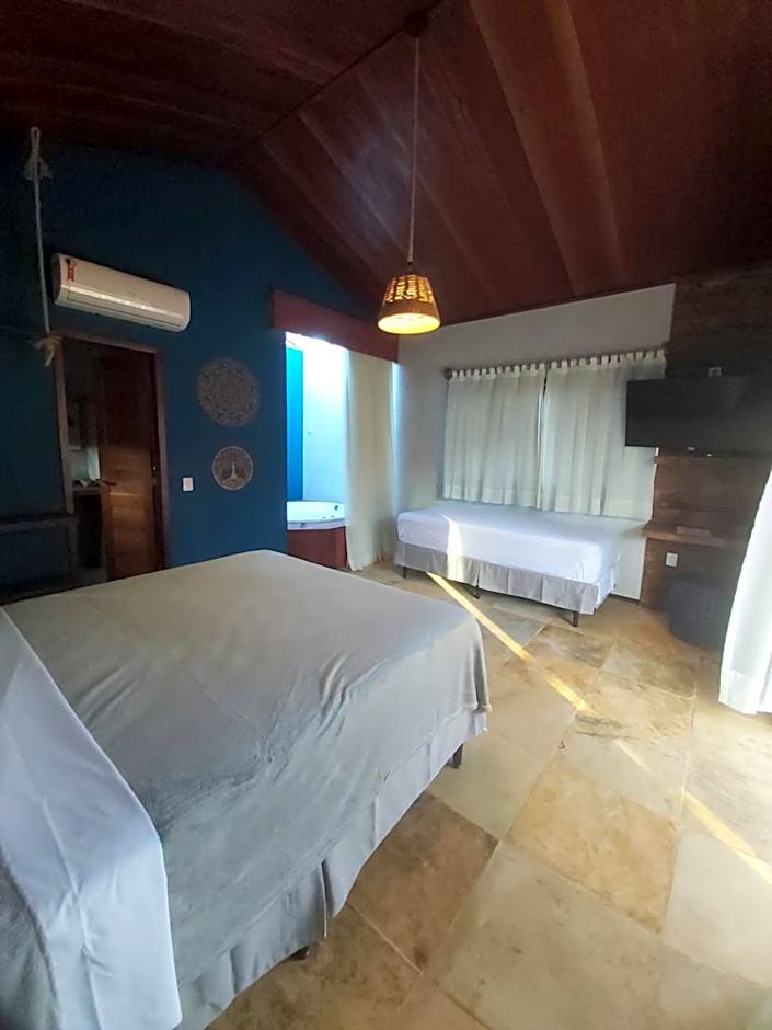 Pousada Flor de Lena Icaraizinho - Suíte Jasmim