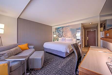 Room, 1 King Bed with Sofa bed (Hearing Accessible) (1 King Bed and 1 Double Sofa Bed)