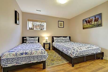 Family Room with Shared Bathroom