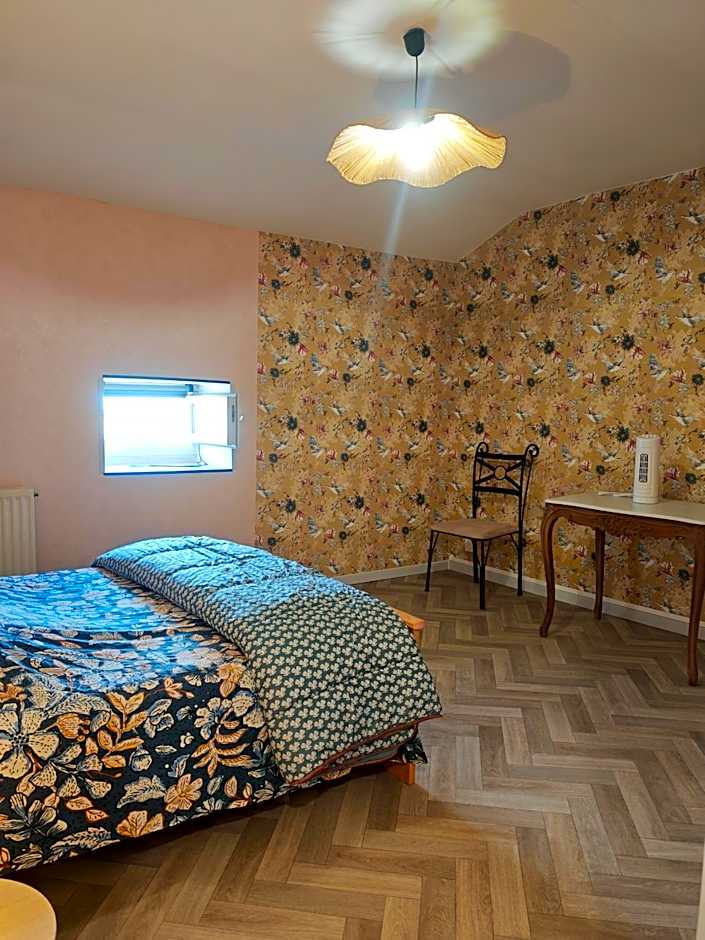 chez Émile côté face maison entière, 3 chambres, 2 salles de bains,jardin et terrasse