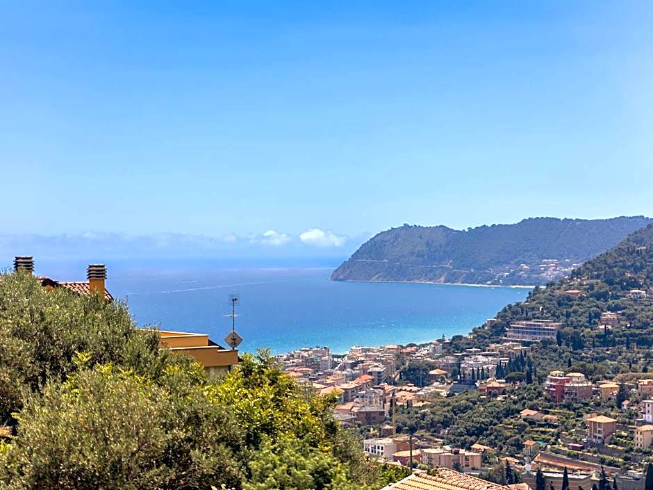 Serenity with swimming pool and parking in Alassio