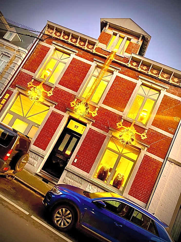 Maison VCB Ciney - Hôtel Particulier de 1820, Cœur de Ville, Parc & Parking Privé
