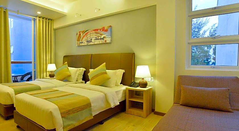 Coconut Tree Hulhuvilla Beach 