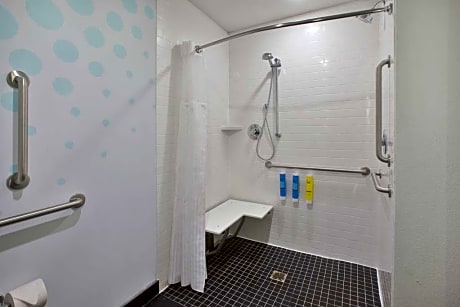 1 King Hearing Accessible Room W/Ri Shower