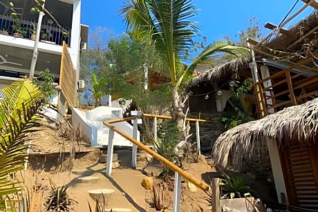 Mixtli Ecohouse, Habitaciones Sol & Luna - Starlink Internet