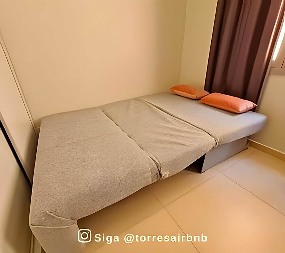 Apto 02 quartos | Ar condicionado | 500mts do mar