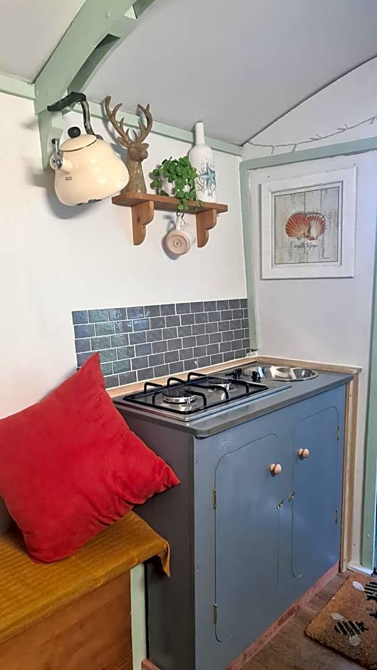 Blue bells Small but quirky & Cozy Shepherd's Hut