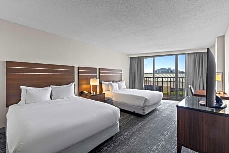 Queen Room with Two Queen Beds with Balcony - Non-Smoking