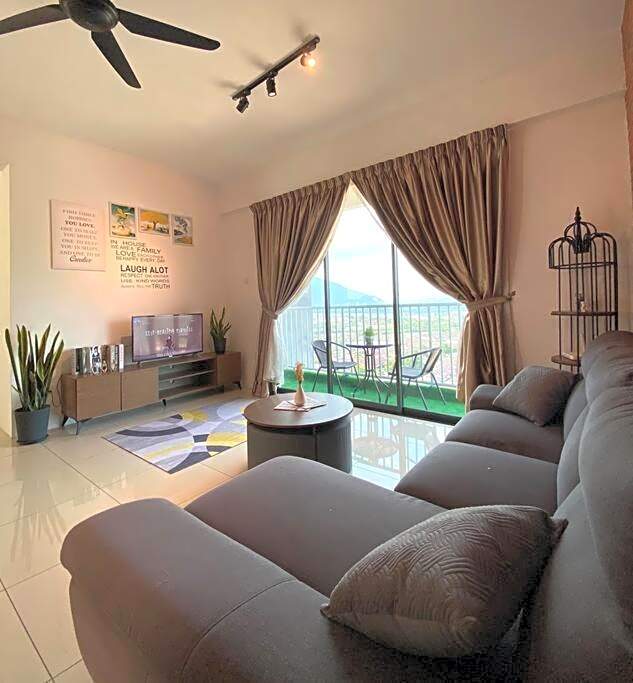 Ipoh Stylish Cozy Stay Meru Casa Kayangan 6Pax 2FreeParking