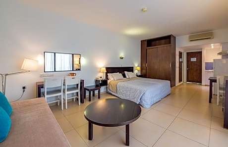 One-Bedroom Apartment with Garden View