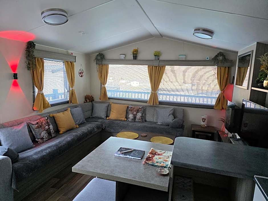 Luxury static caravan