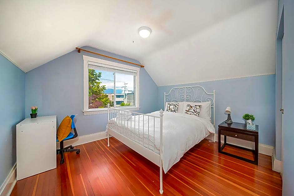 Charming Home Near UBC with Parking & Backyard