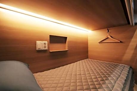 Bed in 6-Bed Male Dormitory Room