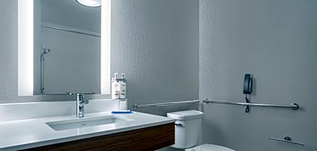 2 Queen Standard Communications Accessible Roll Shower