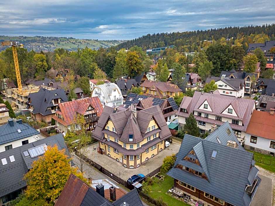 Willa Znana - komfortowe noclegi 200 m od Krupówek