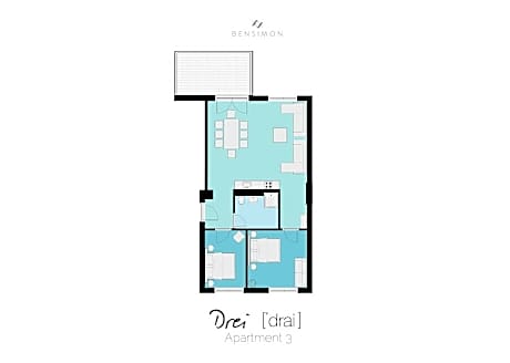 Family Apartment with Balcony