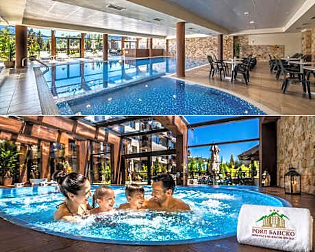 Royal Bansko Family Apart Hotel - All Inclusive Light or Half Board & Drinks With Heated Indoor Pool & Jacuzzis