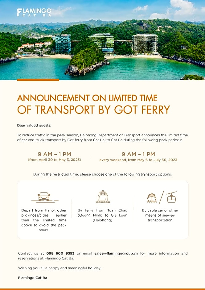 Flamingo Cat Ba Beach Resort