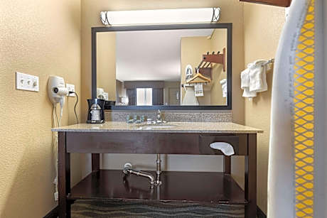 1 King Mobility Accessible Roll In Shower Microwave Fridge Wi-Fi NSMK Continental Breakfast