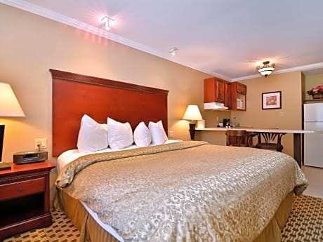 Deluxe Studio Suite with Two Double Beds Non Smoking