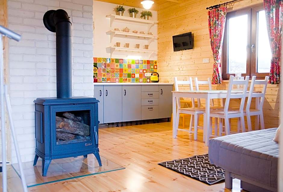 Domek Skowronek z basenem