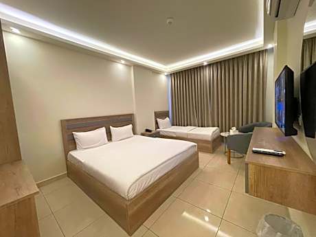 Double or Twin Room with Side Sea View