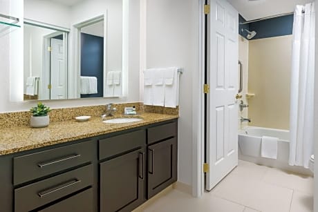 Suite, 1 Bedroom (Mobility Accessible, Tub) (1 Queen Bed and 1 Double Sofa Bed)