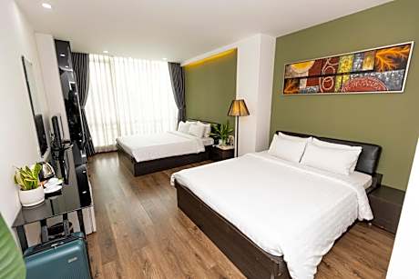 Family Room with City View