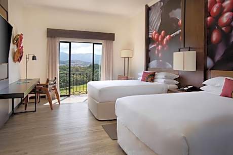 Executive lounge access, Guest room, 2 Double, Mid floor