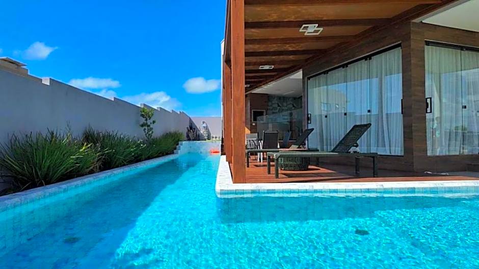 Casa em Milagres/AL | 3 suítes, vista-mar, piscina