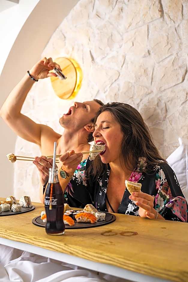 Minamina, chambre avec jacuzzi privatif